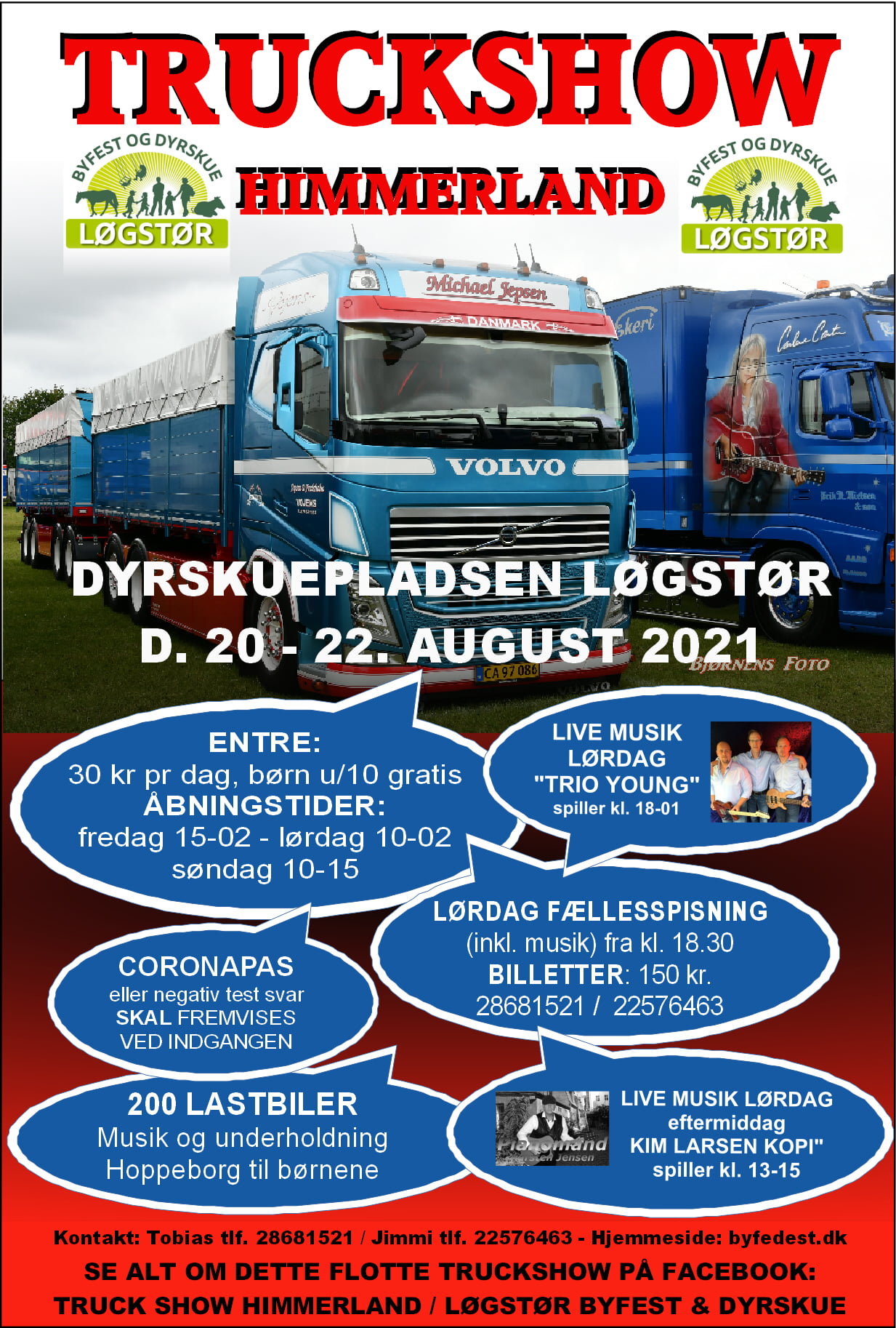 Truck show 2021 - Endelig plakat